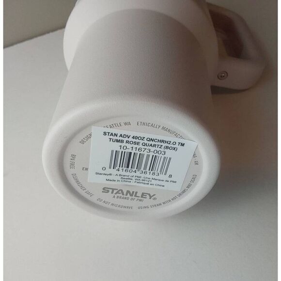 Stanley Quencher H2.0 40 oz Tumbler New Rose Quartz - Picture 6 of 6